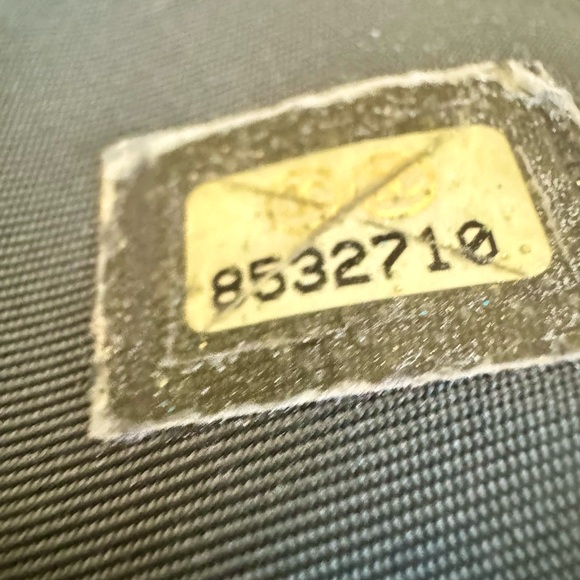 Vintage Chanel Sport Large Canvas Bag Duffle Messenger Logo Y2K 2000s - Picture 9 of 9